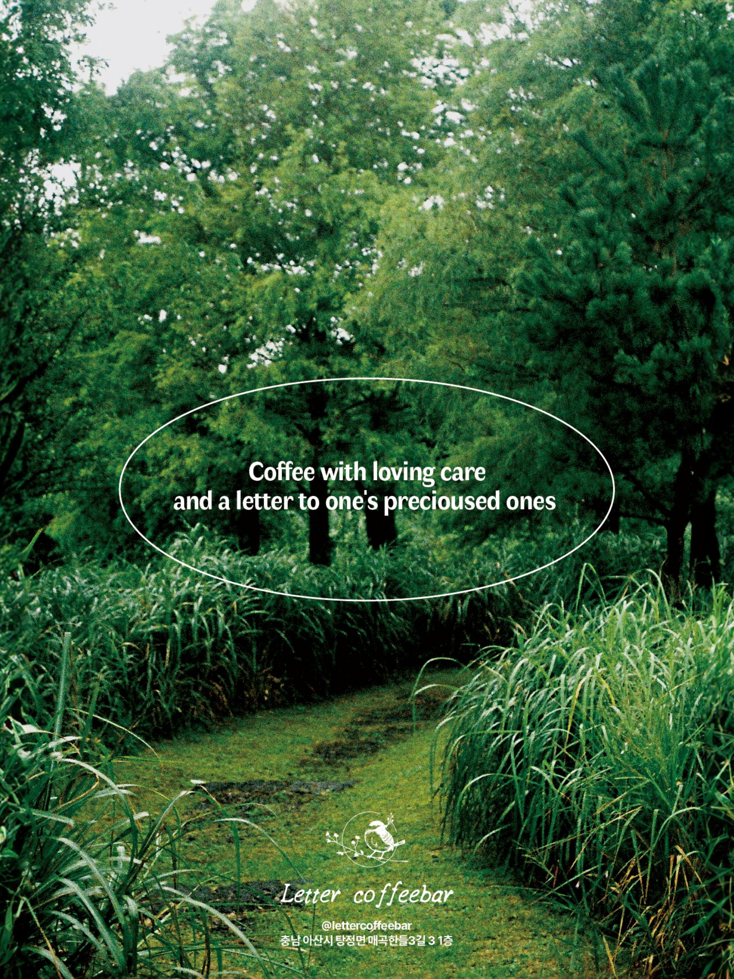 Poster Design : Letter Coffee Bar